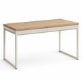 Bureau en bois et métal avec tiroirs 120x60x75 cm